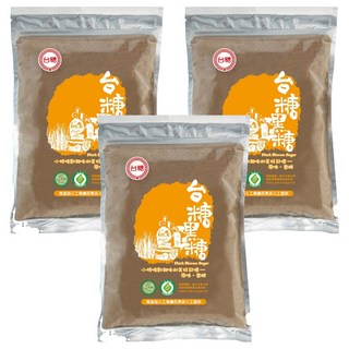 台糖 黑糖, 不含防腐劑及化學色素~ 健康美味的來源, 300g, 3包