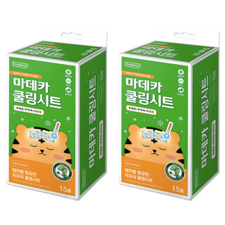 마데카 쿨링시트, 15개입, 2개