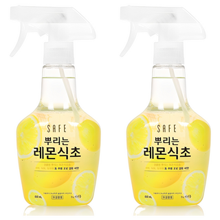 세이프 뿌리는 레몬식초 주방세정제, 400ml, 2개
