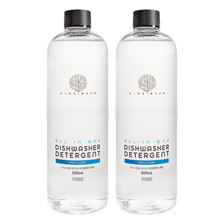 아이너바움 올인원 식기세척기 세제, 2개, 500ml