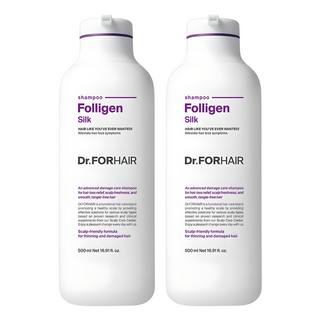 닥터포헤어 폴리젠 손상 모발용 실크 샴푸 플로럴향, 500ml, 2개