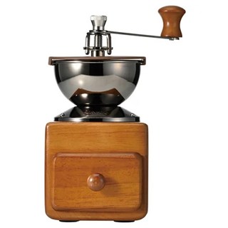 HARIO 好璃奧 簡約手搖磨豆機, 黑色, 1個