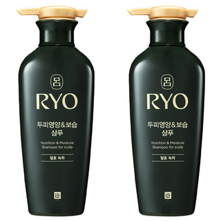 RYO 呂 經典頭皮滋養保濕洗髮精 發酵綠茶, 2瓶, 400ml