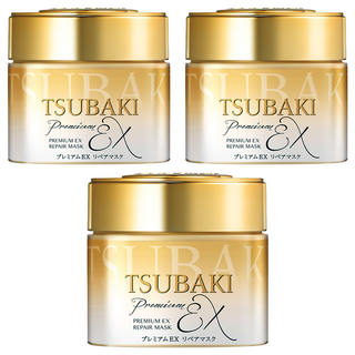 TSUBAKI 思波綺 金耀瞬護髮膜, 180g, 3個