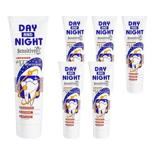 Day and Night 德恩奈 三效牙膏 抗敏感, 130g, 6條