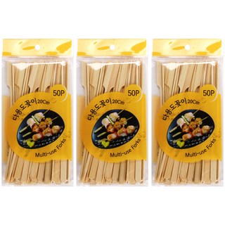 youhouse 手柄竹籤 大 20公分, 150入, 1個