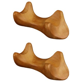 MEO 花梨木烏龜造型木質按摩刮痧板, 2個, 單一顏色