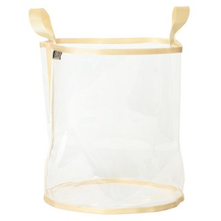 hello dino 玩具收納盒, 1個, 透明色 + 米色