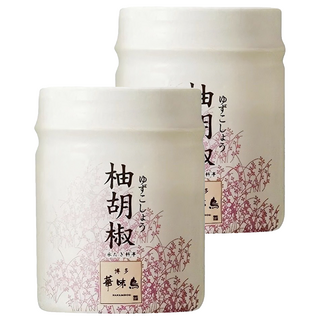 博多華味鳥 柚子辣椒醬 酸香微辣 適合搭配燒烤、生魚片、麵食和湯品, 30g, 2罐