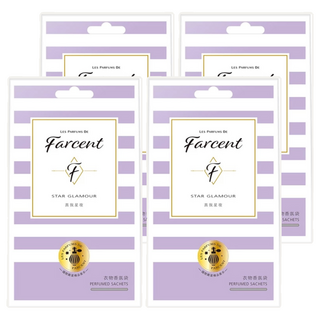 farcent 花仙子 衣物香氛袋 3個, 真我星夜, 30g, 4盒