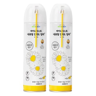 바이오미스트 내츄럴 인섹트 킬라 살충제 레몬향, 2개