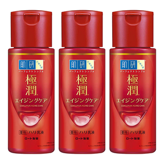 HADALABO 肌研 極潤抗皺緊實高機能乳液, 140ml, 3瓶