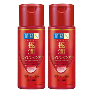 HADALABO 肌研 極潤抗皺緊實高機能乳液, 140ml, 2瓶