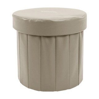 IDOOGEN 可折疊便攜式簡易馬桶, 淺褐色, 1個