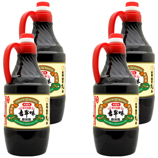 高慶泉 陳年純釀古早味醬油露, 1.6L, 4瓶