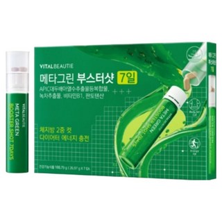 VITALBEAUTIE Meta Green APIC大豆胚芽萃取&維他命B1飲 + 錠, 7回, 1盒