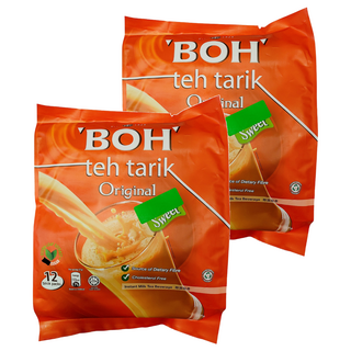 BOH 寶樂牌 南洋拉茶風味香滑奶茶 三合一, 27g, 12包, 2袋