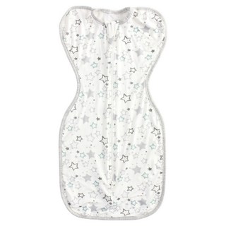 OhBabyLying 夏季薄款蝶形包巾, 灰色小星星