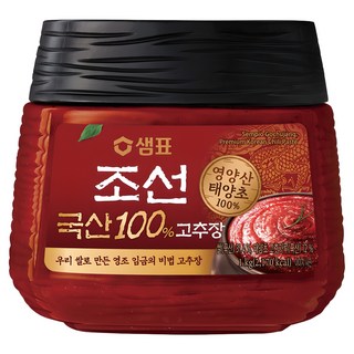샘표 국산 조선고추장, 1kg, 1개