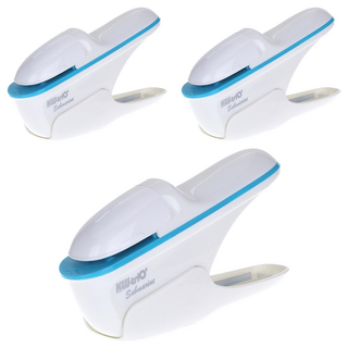 KW-triO 堡勝企業 Momotube 無針釘書機, 3個, 白色