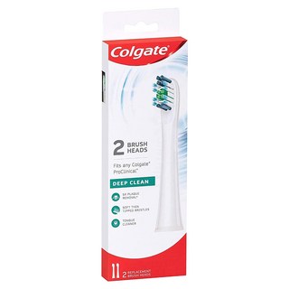 Colgate 高露潔 3D音波極淨電動牙刷 替換刷頭 2入, PROCLINICAL 150 REFILL, 1盒