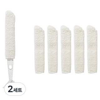 ABM 에어컨 청소 브러쉬 본품 + 리필 5p 세트, 2세트