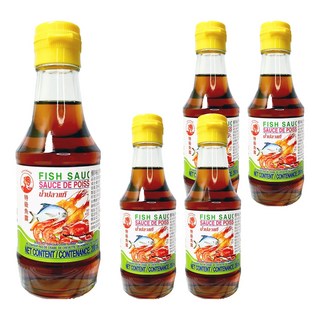COCK BRAND 公雞牌 特級鮮魚露 200ml, 5瓶