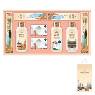 LG생활건강 월드트레블 G호 선물세트 + 쇼핑백, 1세트