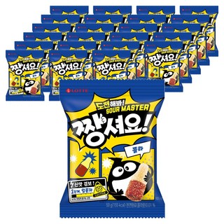 롯데웰푸드 짱셔요 콜라맛, 50g, 24개