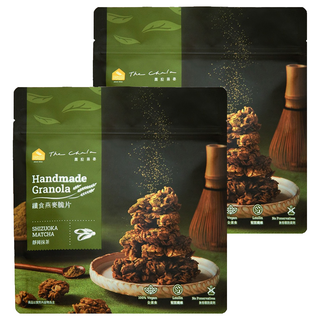 The Chala 蕎拉燕麥 纖食燕麥脆片 靜岡抹茶, 150g, 2包