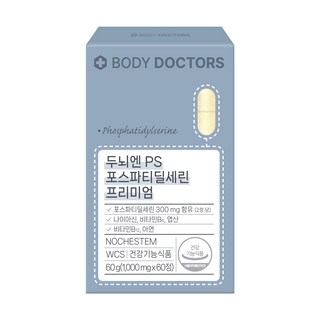 Body Doctors 健腦PS磷脂醯絲胺酸 優質 60g, 1個, 60錠