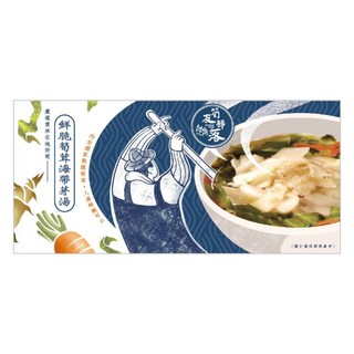 BAMBOO TRIBE 筍友部落 鮮脆筍茸海帶芽湯 純素, 204g, 1盒