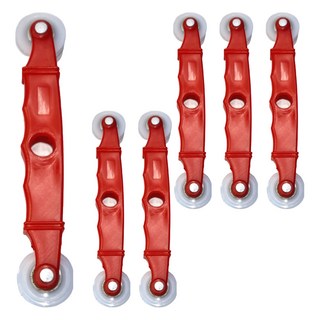 minono 米諾諾 紗窗安裝滾輪, 紅色