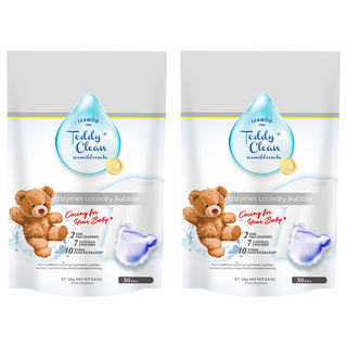 清淨海 Teddy Clean系列 植萃酵素洗衣膠囊 小蒼蘭香, 30顆, 2袋