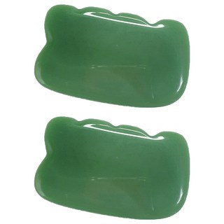 玉石刮痧板, 2個, 波浪(BJ6-1)