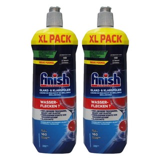 finish 洗碗機光潔潤乾劑 無色無味環保型, 800ml, 2瓶