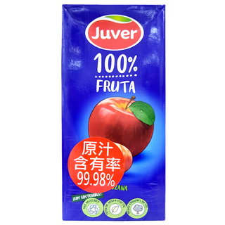 Juver 茱兒 蘋果汁 1L 1瓶 100%純果汁 無添加糖及防腐劑