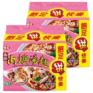 味王 香菇肉羹湯麵 87g, 10包