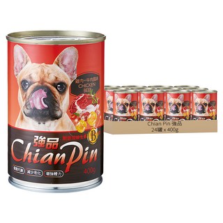 強品 犬餐罐, 牛肉 + 雞肉, 400g, 24罐