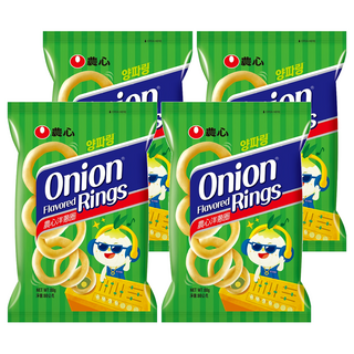 NONGSHIM 農心 洋蔥圈 原味, 80g, 4包