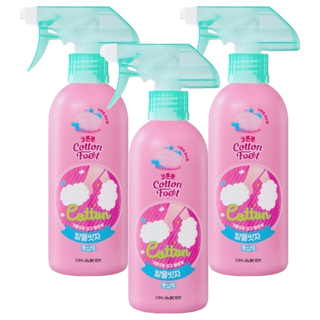 온더바디 코튼풋 발을 씻자 풋샴푸 비누향, 1개입, 3개, 385ml
