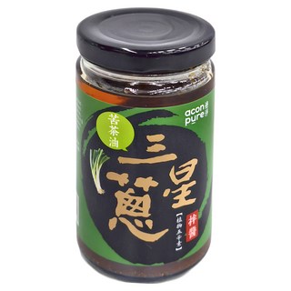 連淨 苦茶油三星蔥拌醬, 200g, 1罐