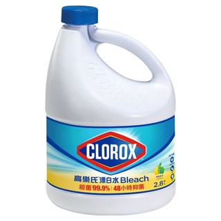 CLOROX 高樂氏 漂白水 檸檬香, 2.8L, 1桶