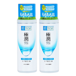 HADALABO 肌研 極潤保濕化妝水 清爽型 保持肌膚滋潤 防止乾燥 強化肌膚屏障, 170ml, 2瓶