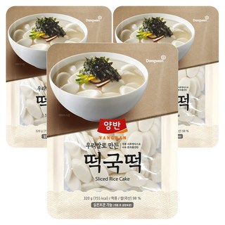 東遠 兩班 年糕湯年糕, 320g, 3個