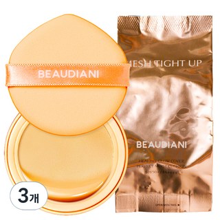 뷰디아니 메쉬 타이트 업 커버쿠션 리필 12g, 01호내추럴데일리, 3개