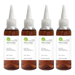 GLOW MONSTER 優質金縷梅萃取原液, 100ml, 4瓶