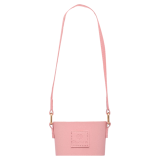 Blender Bottle Finders 時尚質感皮革飲料杯提袋, 玫瑰粉, 1個