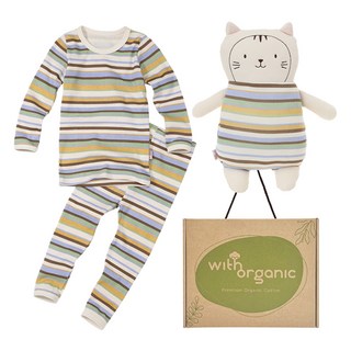 with organic 男童款Buddy睡衣室內服 恐龍ST