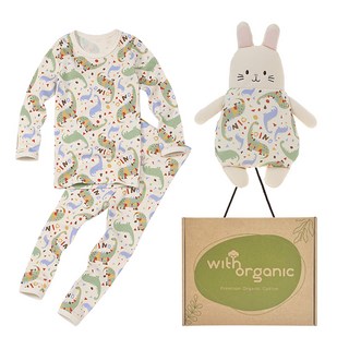 with organic 男童款Buddy睡衣室內服 我是恐龍